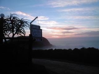 In Coffee Bay at dawn of day