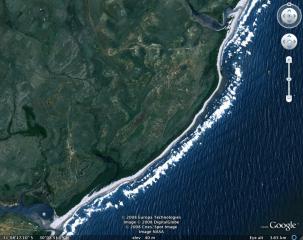 Mpahlane to Mnyameni birds-eye view