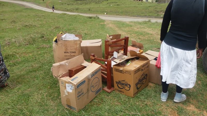 Donation of materials from Buccleuch Montessori