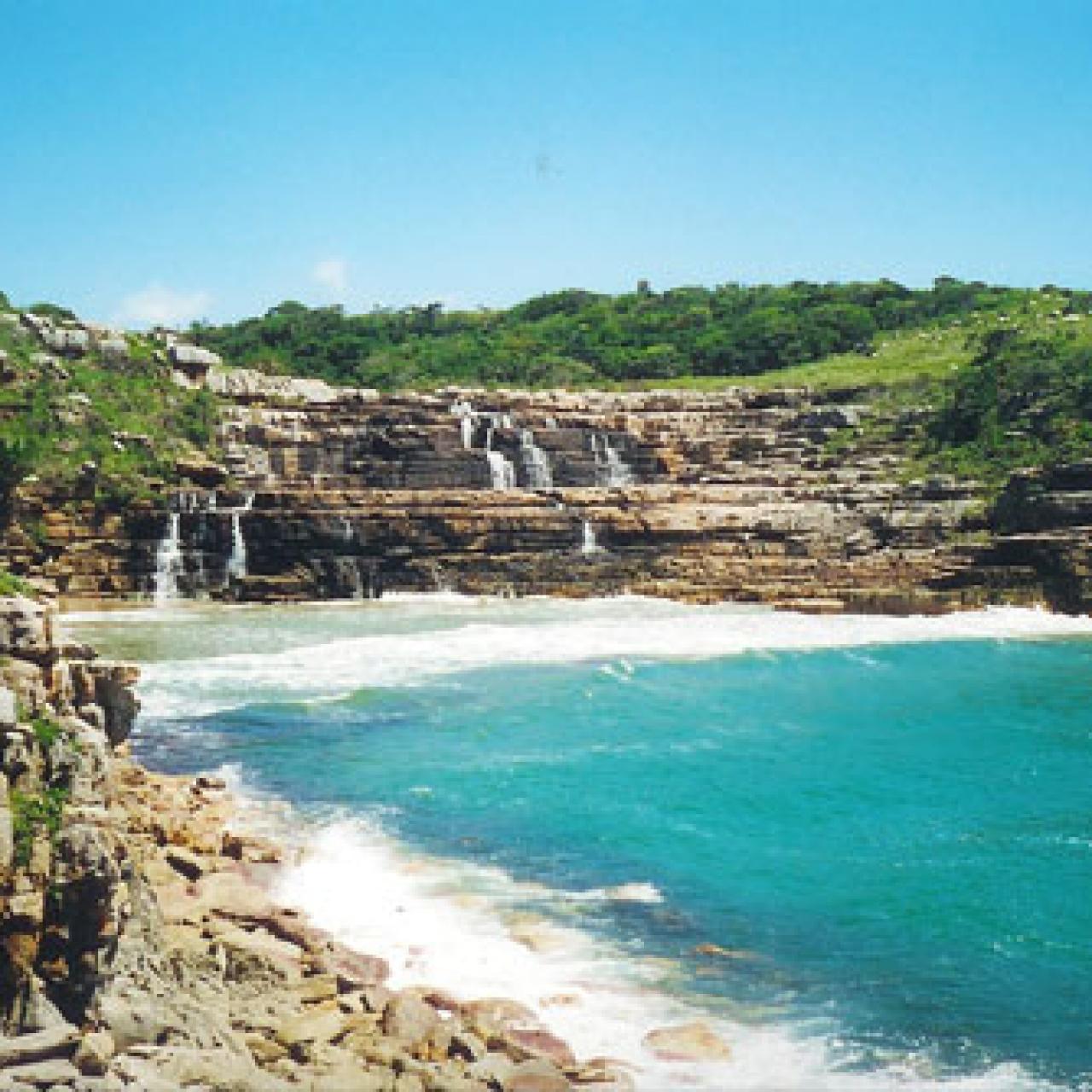 Mkambati Waterfall