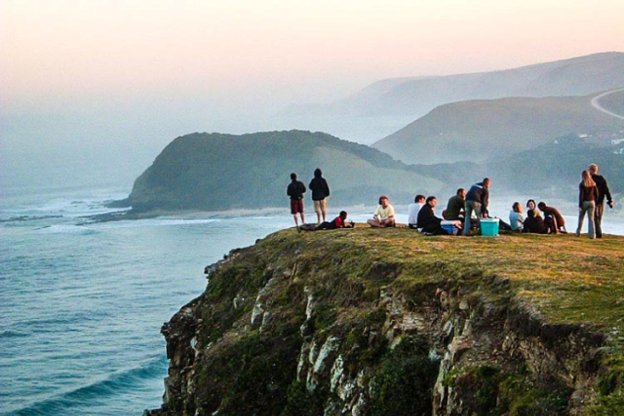 Una cima en Coffee Bay