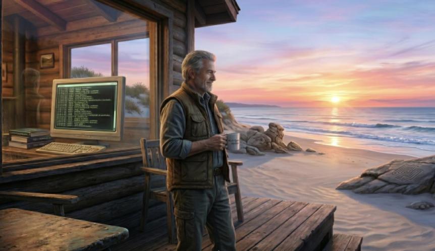 Beach sunrise